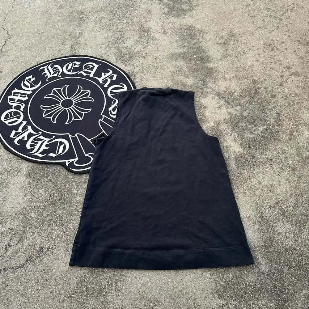 Nike Tank Top Size S Black Mock Neck Athletic